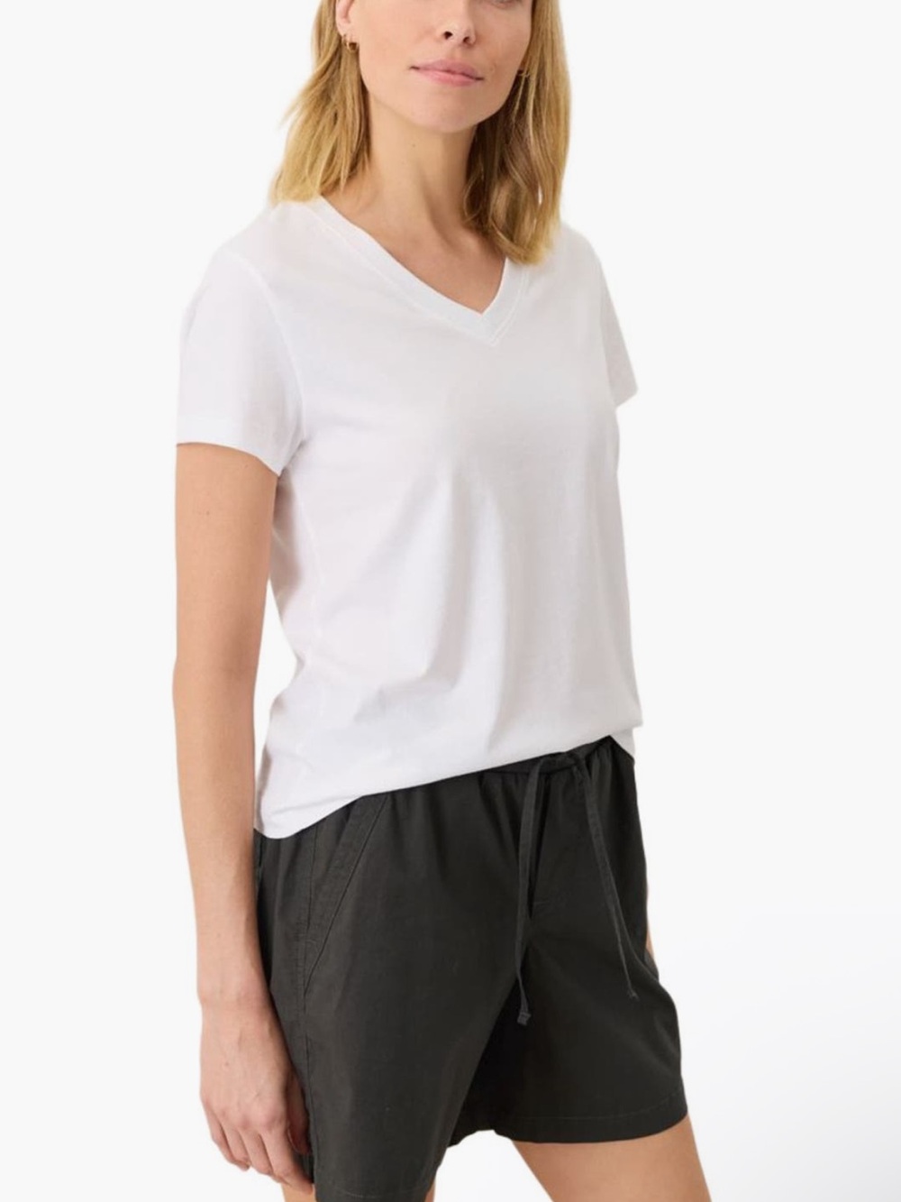 PACT ORGANIC COTTON V-NECK TEE